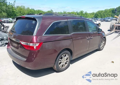 2011 Honda Odyssey Ex-L from USA, damaged, VIN 5FNRL5H69BB078950